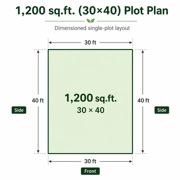 Prestige Bidadi 1,200 sq.ft. (30×40) Plot plot plan layout Prestige Bidadi 1,200 sq.ft. (30×40) Plot plot plan layout